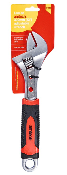 Amtech 300mm (12") Adjustable wrench