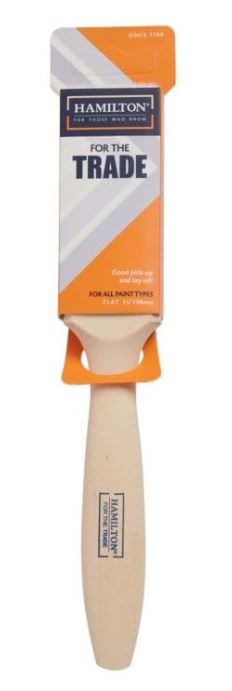 Hamilton For The Trade Fine Tip Flat Brush 1 1/2"