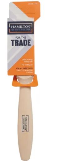 Hamilton For The Trade Angled Window Brush 1"