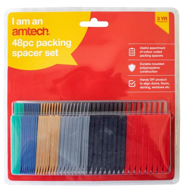 Amtech 48 Piece packing spacer set