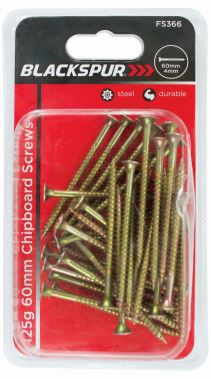 125G 60MM CHIPBOARD SCREWS