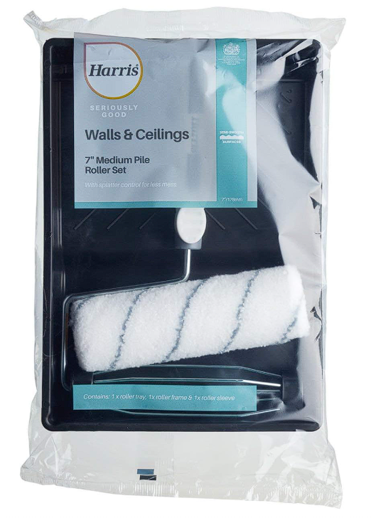 Harris Seriously Good Walls & Ceilings Medium Pile Roller Sleeve 7"