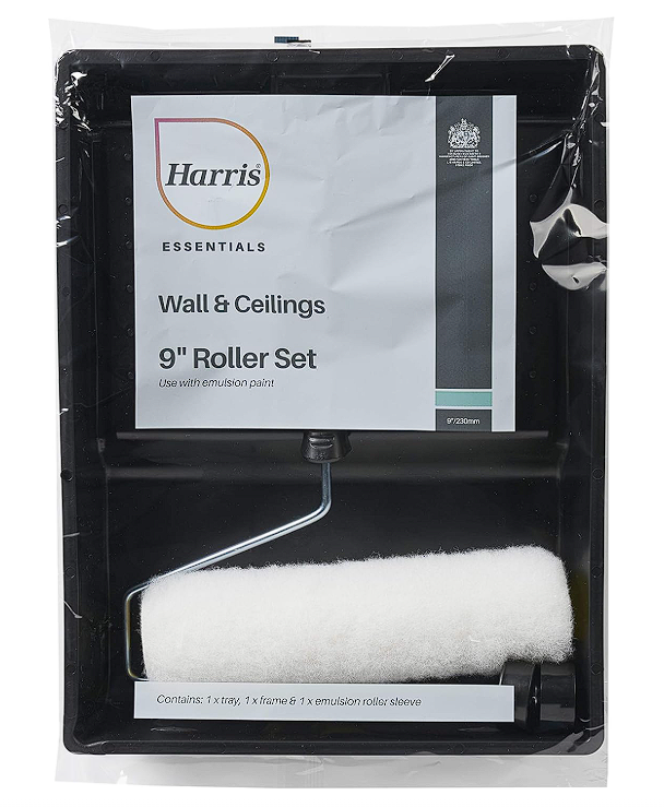 Harris Essentials Walls and Ceiling 9” Roller Set