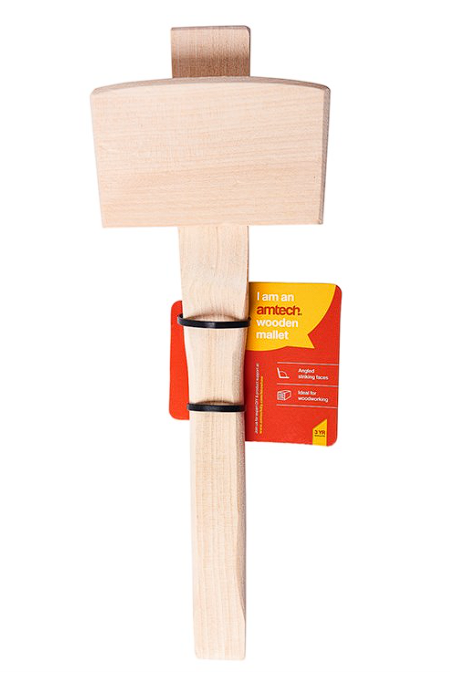 Amtech 115mm (4.5") Wooden mallet