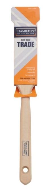 Hamilton For The Trade Long Handled Angled Brush 11/5 iinch