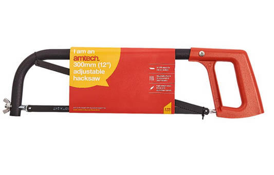 Amtech 300mm (12") Adjustable hacksaw with spare blade