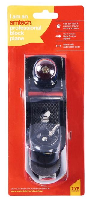 Amtech Professional block plane