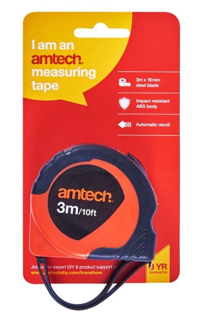 Amtech 3m Measuring tape