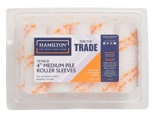 Hamilton For The Trade Medium Pile Sleeves Pack 10 4"