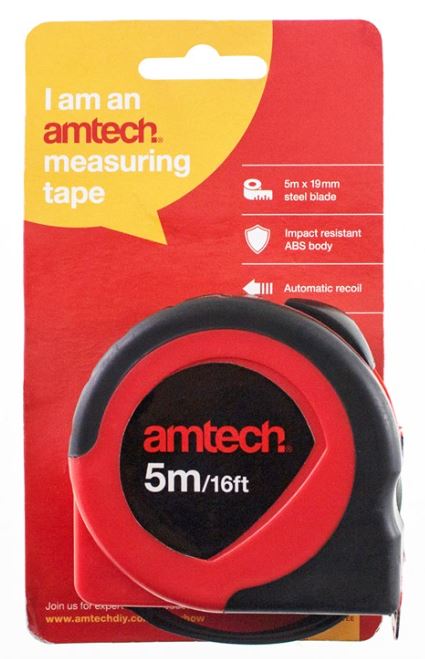 Amtech 5m Measuring tape