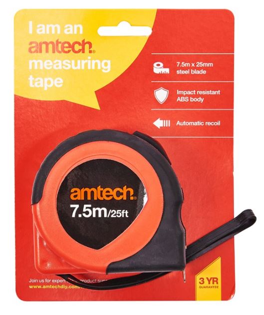 Amtech 7.5m Measuring tape