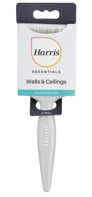 Harris Essentials Wall & Ceiling Paint Brush 3" / 75mm
