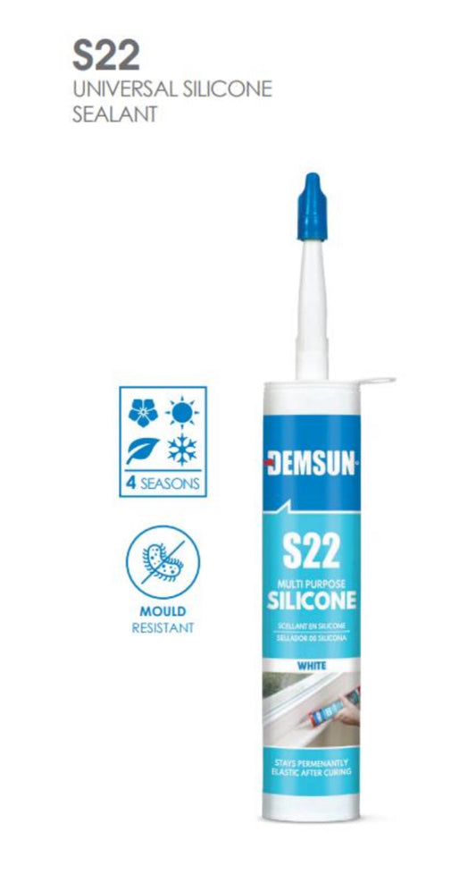 DEMSUN S22 SILICONE 280ML WHITE