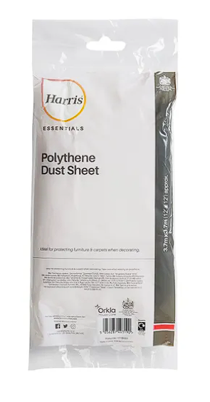 Harris Essentials Polythene Dust Sheet