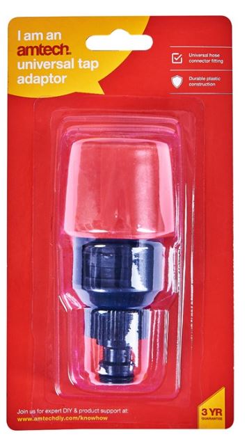 Amtech Universal tap adaptor