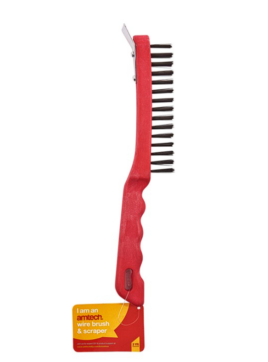 Amtech Wire brush and scraper