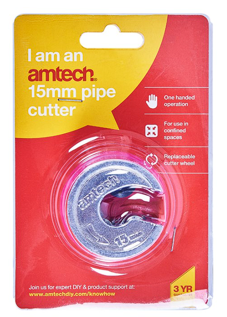 Amtech 15mm Copper pipe cutter